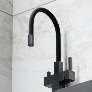 Смеситель для кухни Sancos Arno SC4005MB чёрный матовый